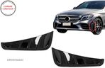 Ornamente bara fata flapsuri Negru Lucios Mercedes C-Class W205 S205 Facelift (201- livrare gratuita - 8