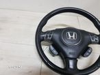 Kierownica multifunkcyjna skóra airbag kpl Honda Accord VII 03-07 - 5