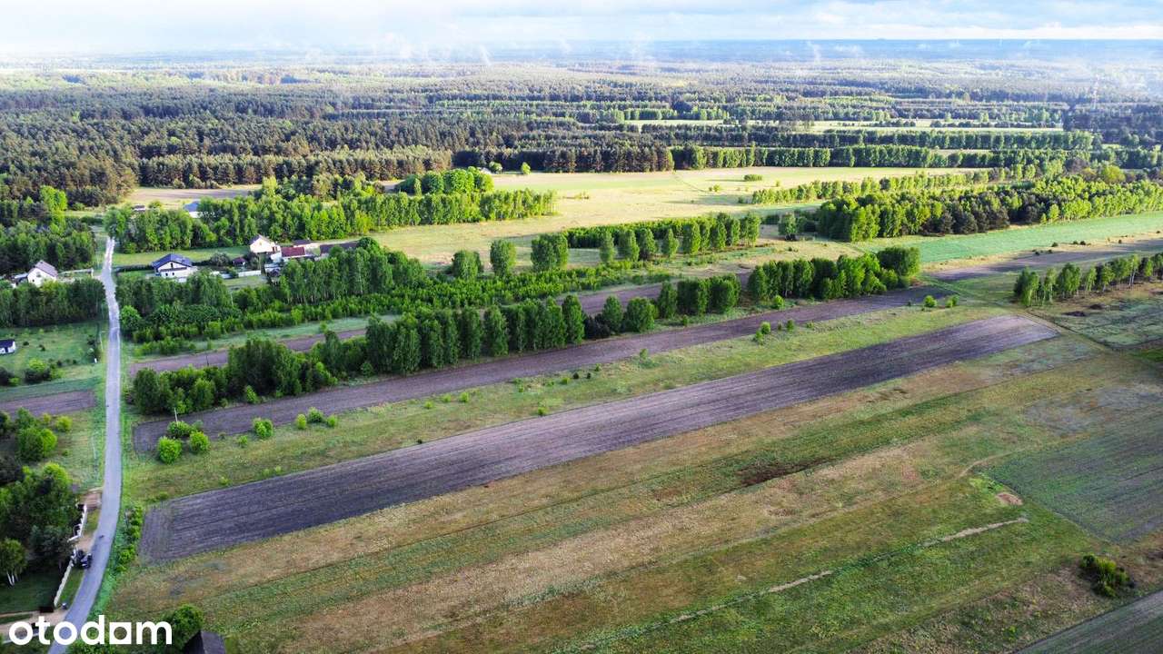 Z opcją podziału. Piękna! W ślepej uliczce! Objęta MPZP! BUDOWLANA !!-4