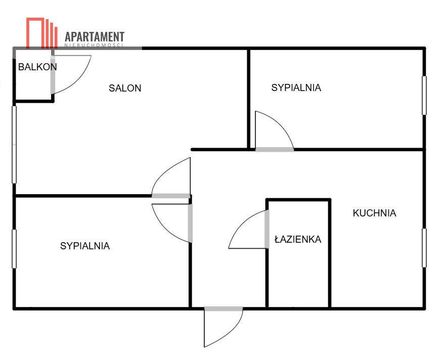 3 pokoje na Osiedlu Kopernika, parter. - Pełny obrazek: 4/8