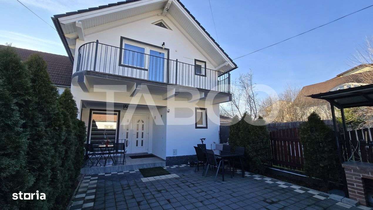 Casa individuala de vanzare 4 camere mobilate utilate Selimbar-0