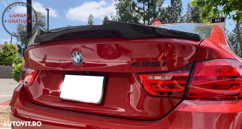 Eleron Portbagaj BMW Seria 4 F32 Coupe (2013-2019) M4 CSL Design Carbon- livrare gratuita - 12