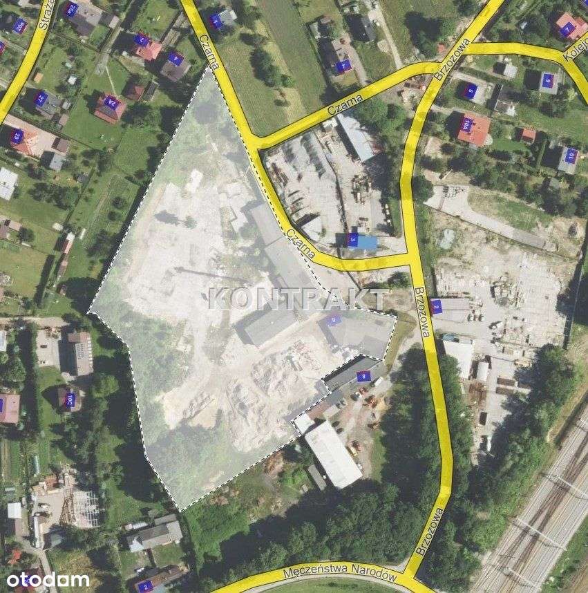 Teren produkcyjny w Brzezince/Oświęcimia. Ang. De.-8