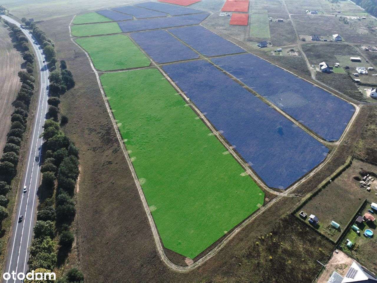 Tania działka nieopodal jeziora Niesłysz-3