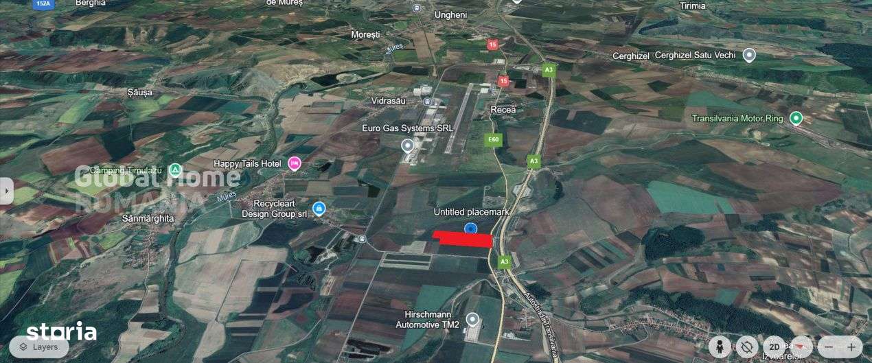 Teren 25.000 Mp-DN 15 Autostrada Transilvania - Mures - Imagine principală: 4/8