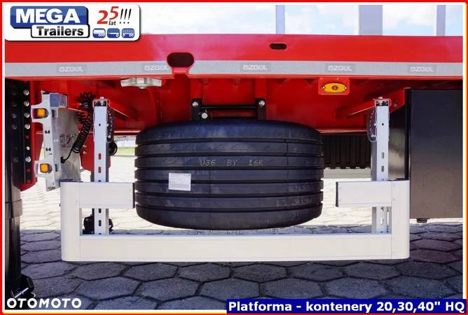 Inny Naczepa platforma H=950 mm MEGA Trailers, budowlana 13.60 m !. - 20