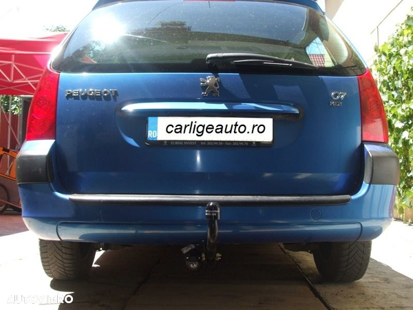 Carlige auto de remorcare Peugeot 5008, asiguram montaj in atelier autorizat RAR - 4