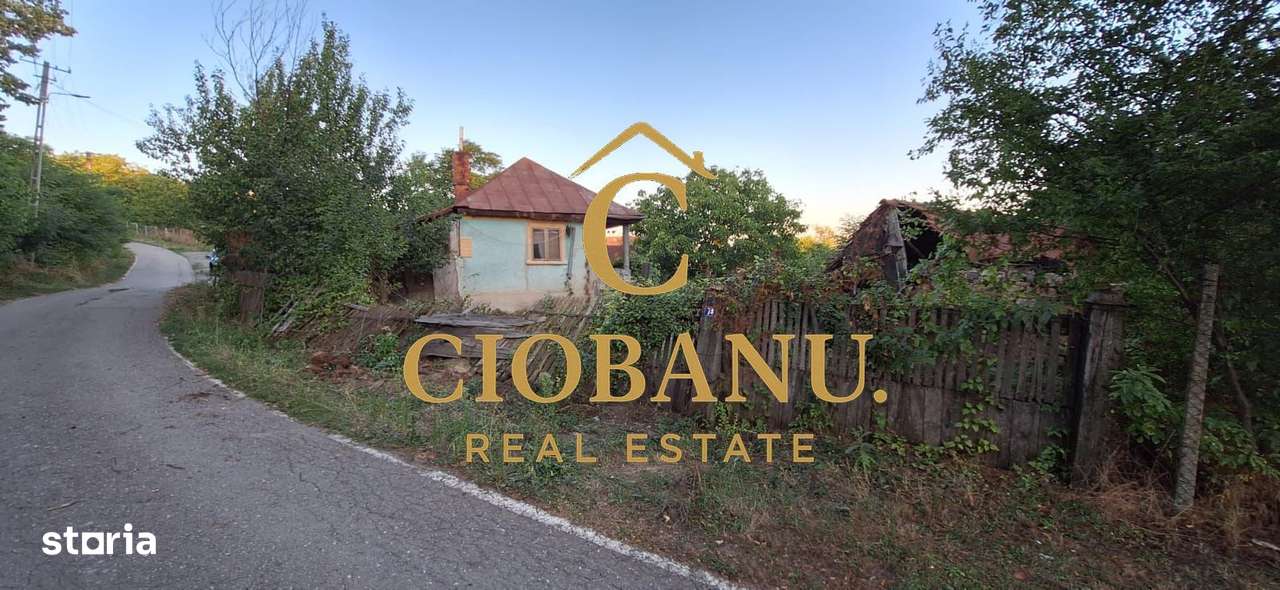 Teren cu casa batraneasca de vanzare in comuna Jugureni judet Prahova-2