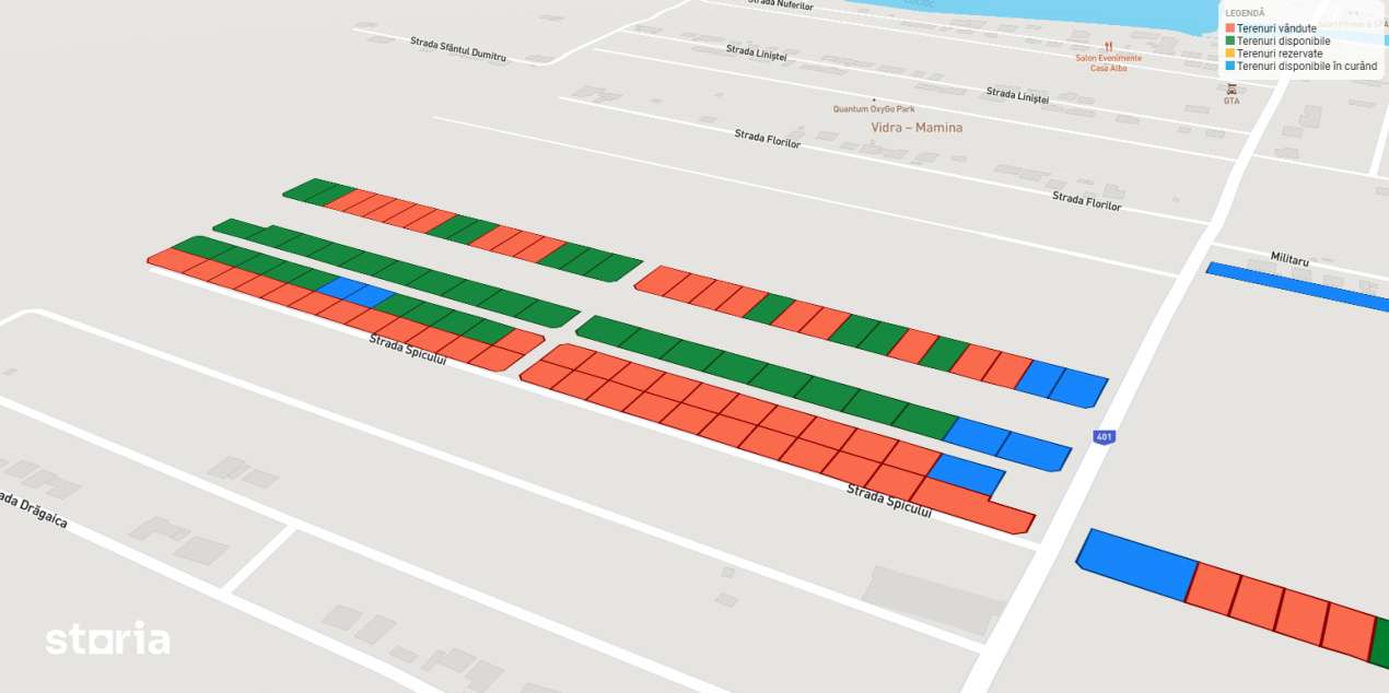 Teren Intravilan In Rate Com Berceni | utilitati: curent - gaz | #MG12 - Imagine principală: 3/12