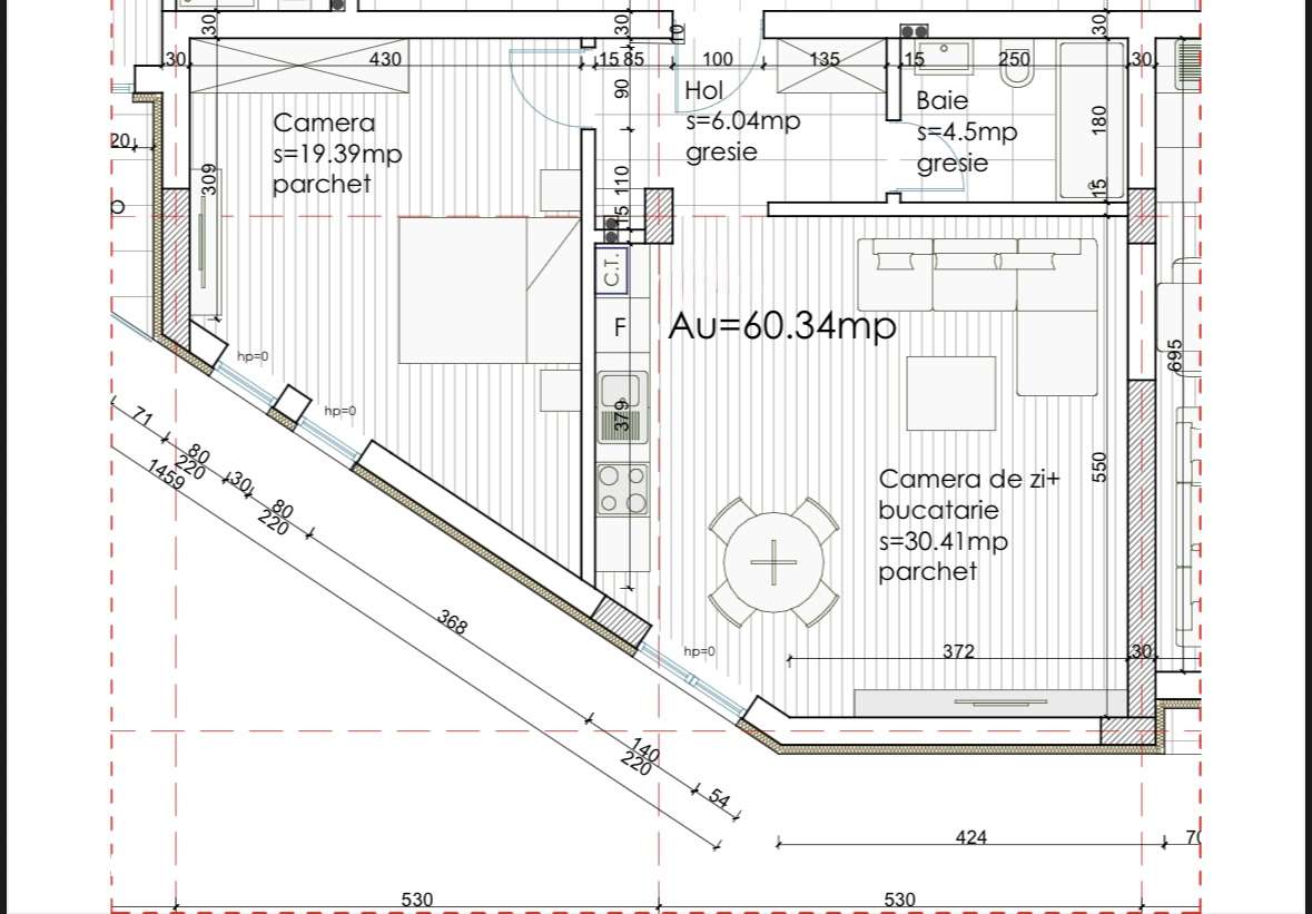 Apartament cu 2 camere de vânzare zona excelenta|Str. Răzoare/VIVO-7