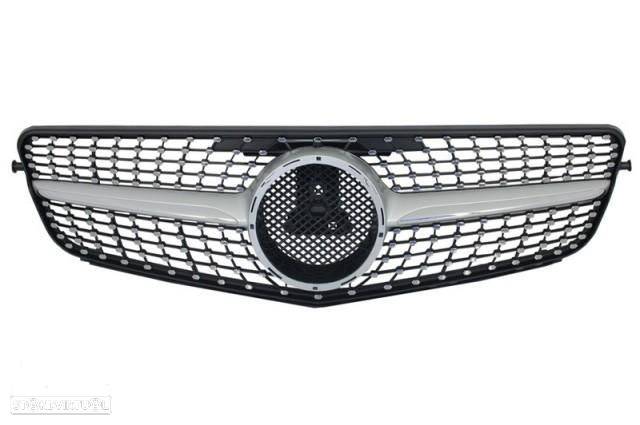 Grelha frontal MERCEDES C W204 DIAMOND - 1