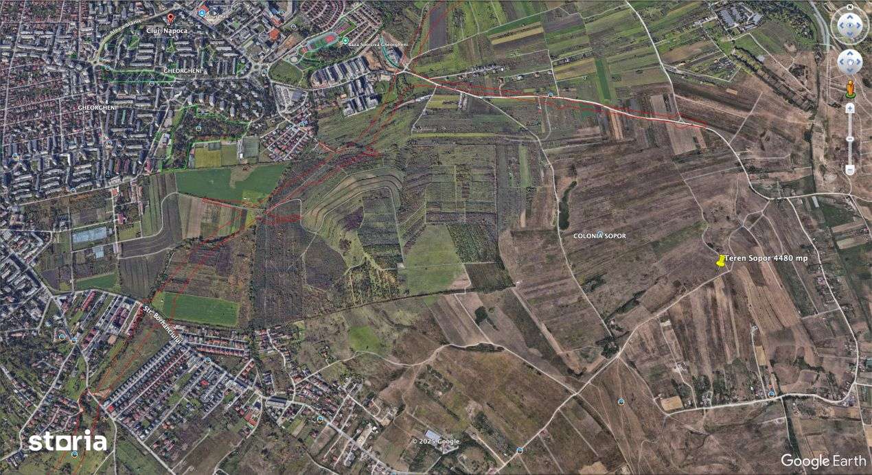 Comision 0. Teren Intravilan, zona Strada Colonia Sopor CJ 400482 - Imagine principală: 3/10
