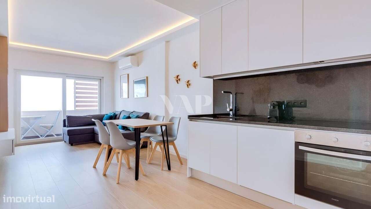 Apartamento T1 com Vista Mar em Quarteira a 100m da Praia-5