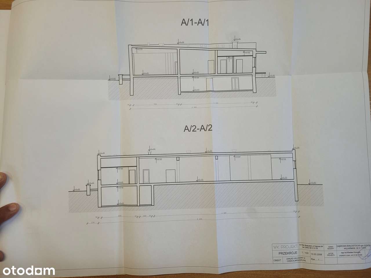 Budynek mieszkalno-usługowy 797m2 w centrum miasta, wszystkie media - Pełny obrazek: 5/19