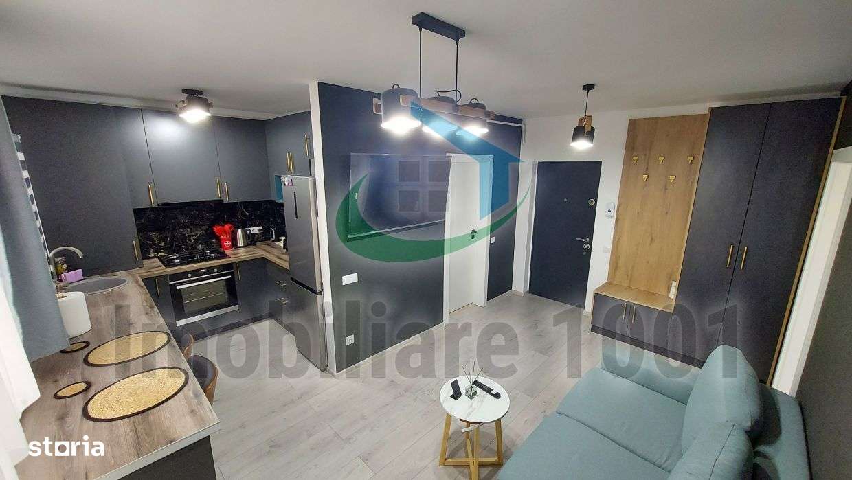 Apartament 2 camere, nou, finisat modern, mobilat, utilat, loc parcare-0