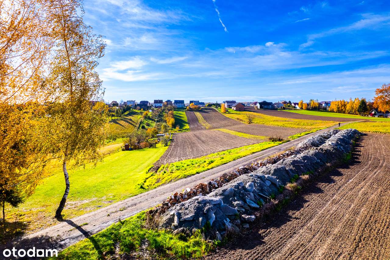 Brzeźnica gm Bochnia - działki budowlane o pow 8 ar lub 10 ar.-9