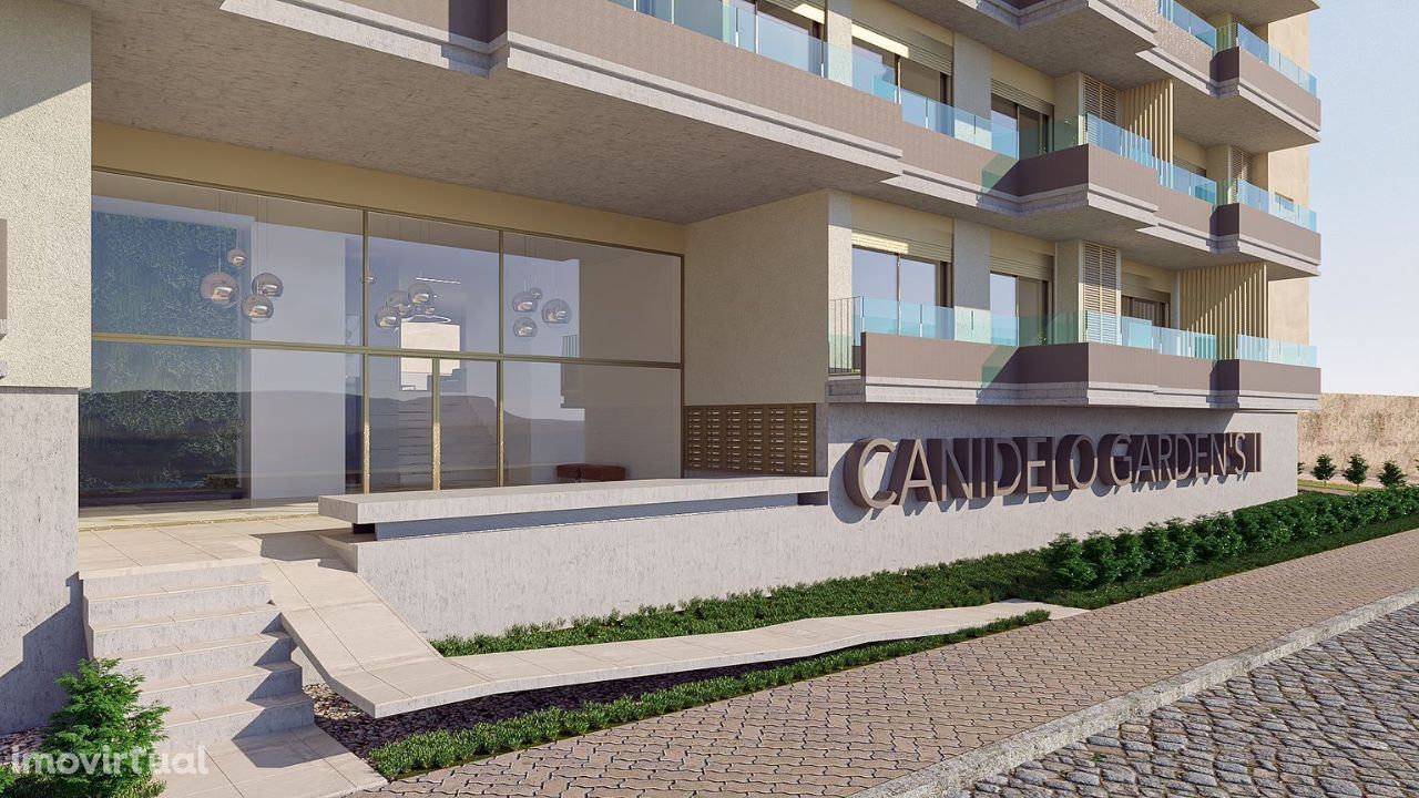 Canidelo Gardens II: T3 Exclusivo com Varanda e Garagem Box