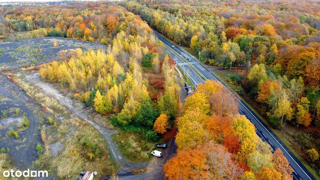 Działka intestycyjna przy trasie. Usł.-Handl.-8