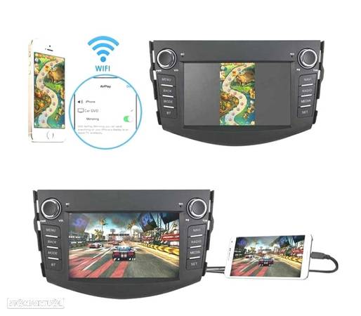 AUTO RADIO GPS ANDROID 10 PARA TOYOTA RAV4 06-12 7" - 3