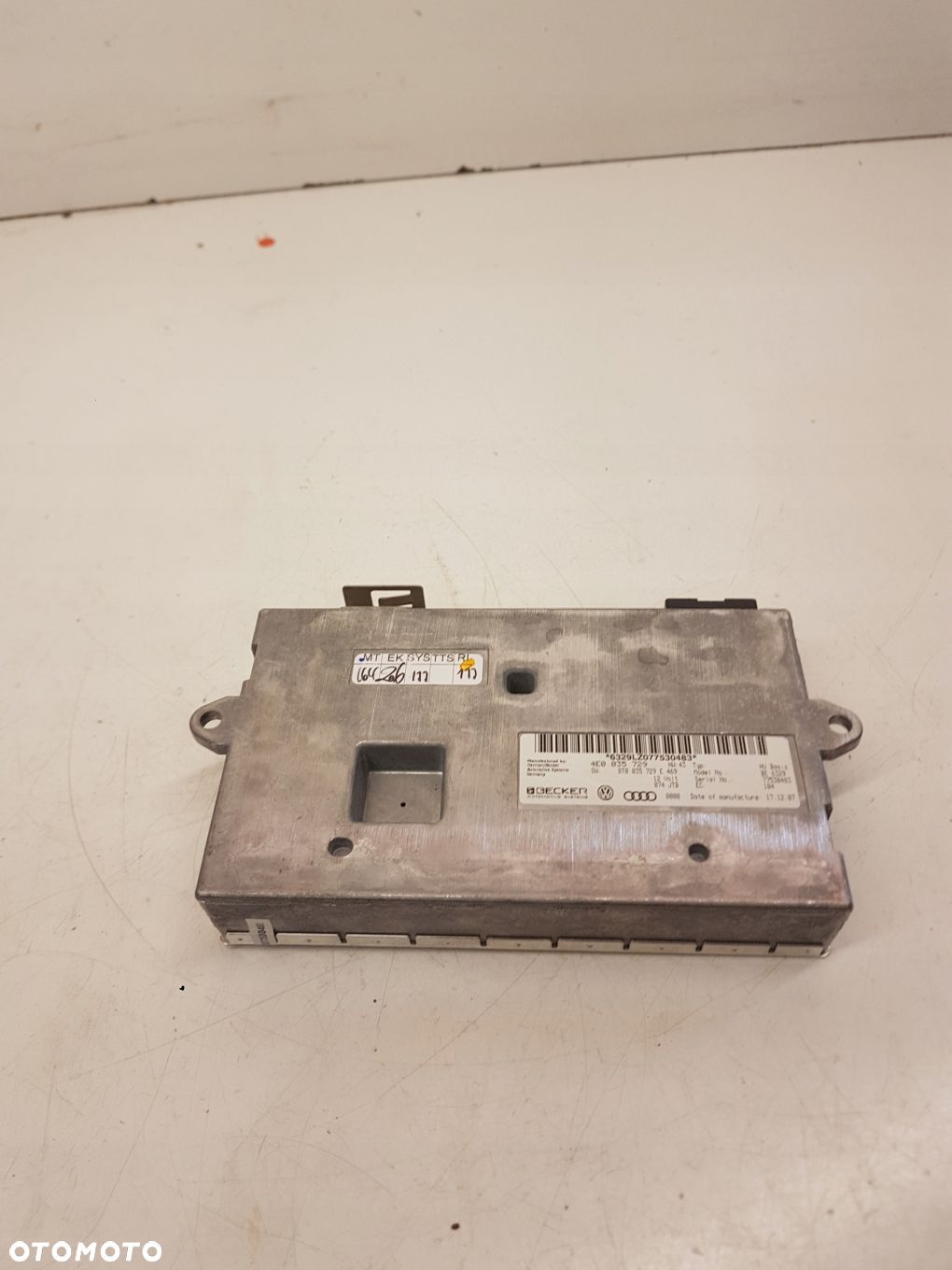 STEROWNIK MODUŁ MMI AUDI A6C6 4E0035729 8T0035729E - 1