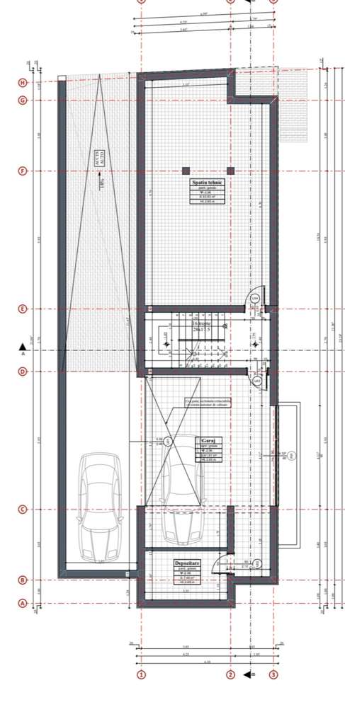 Teren 455 mp,cu proiect de casa pe 4 nivele,S+P+E+M,str PREDEAL-7
