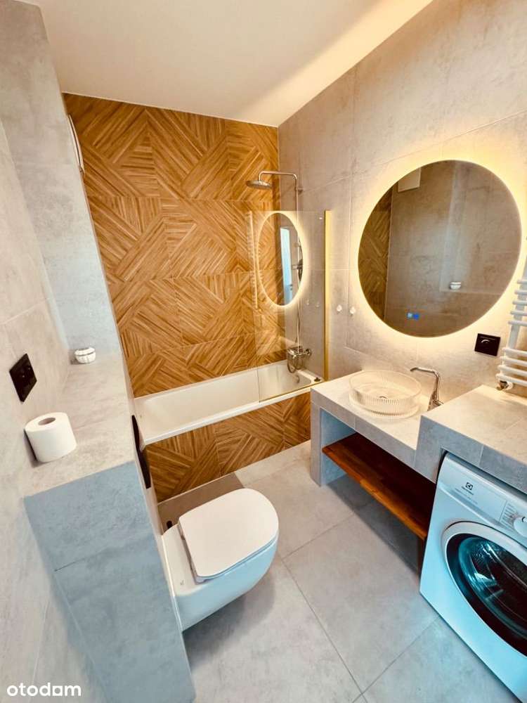 Nowa kawalerka | Łóżko 140cm | Wanna | Kuchnia - Pełny obrazek: 5/8