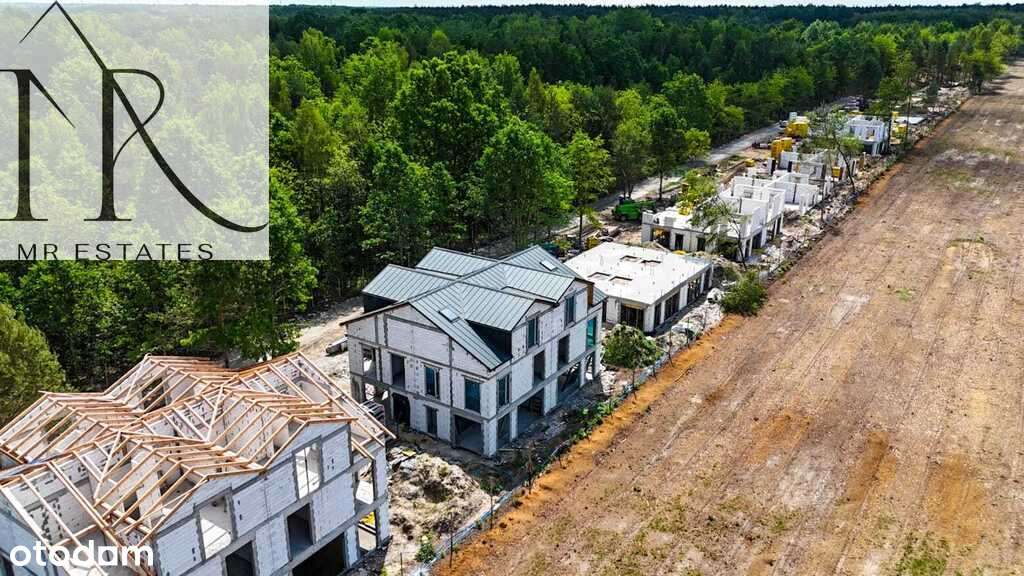 Leśny Sulejówek Nowoczesny Bliźniak T2 z garażem