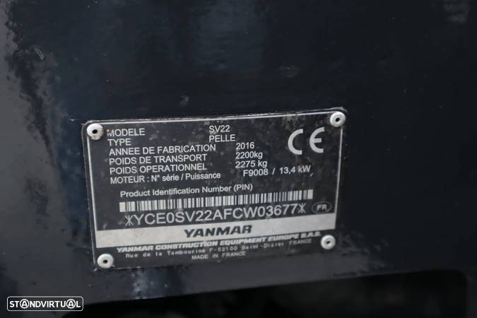 Yanmar SV 22 - 13