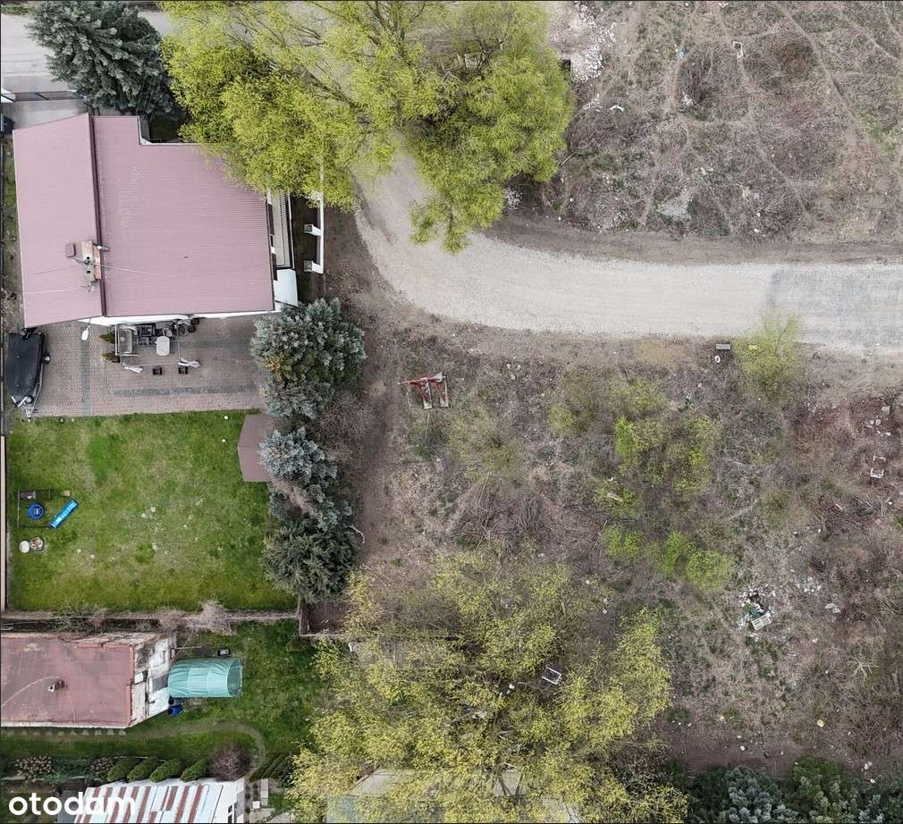 Działka budowlana z WZ na bliźniak - Pełny obrazek: 1/7