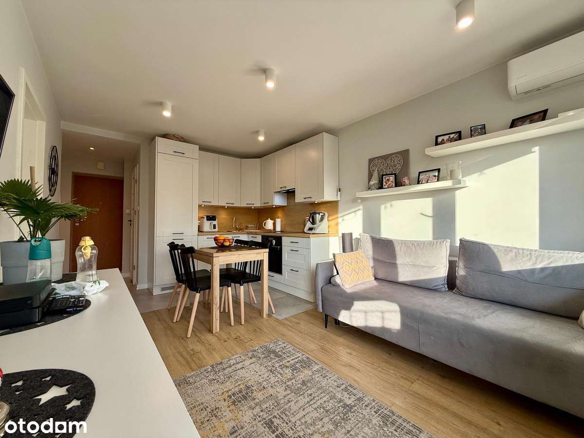 2 pokoje po remoncie | 35,5 m² | Balkon loggia | Klimatyzacja | - Pełny obrazek: 3/9