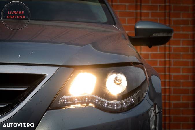 Faruri LED DAYLINE VW Passat CC (2008-2012) DRL Look Negru- livrare gratuita - 20