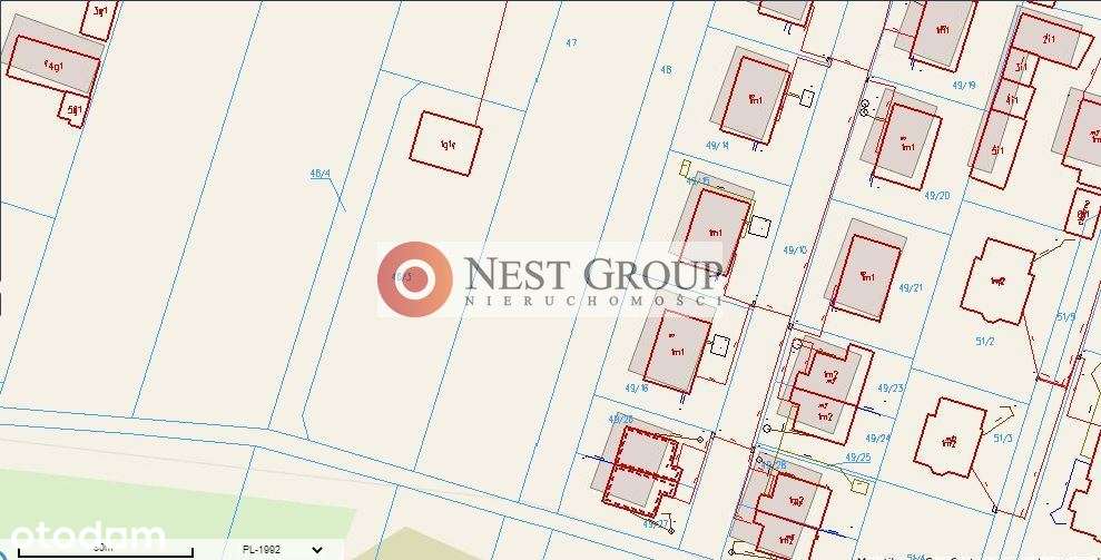 Grunt przy skarpie 1421m2 Suchocin gm. Jabłonna-1