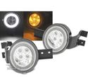 PISCAS LED LUZ DIURNA PARA MINI COOPER R50 R52 R53 01-06 - 1