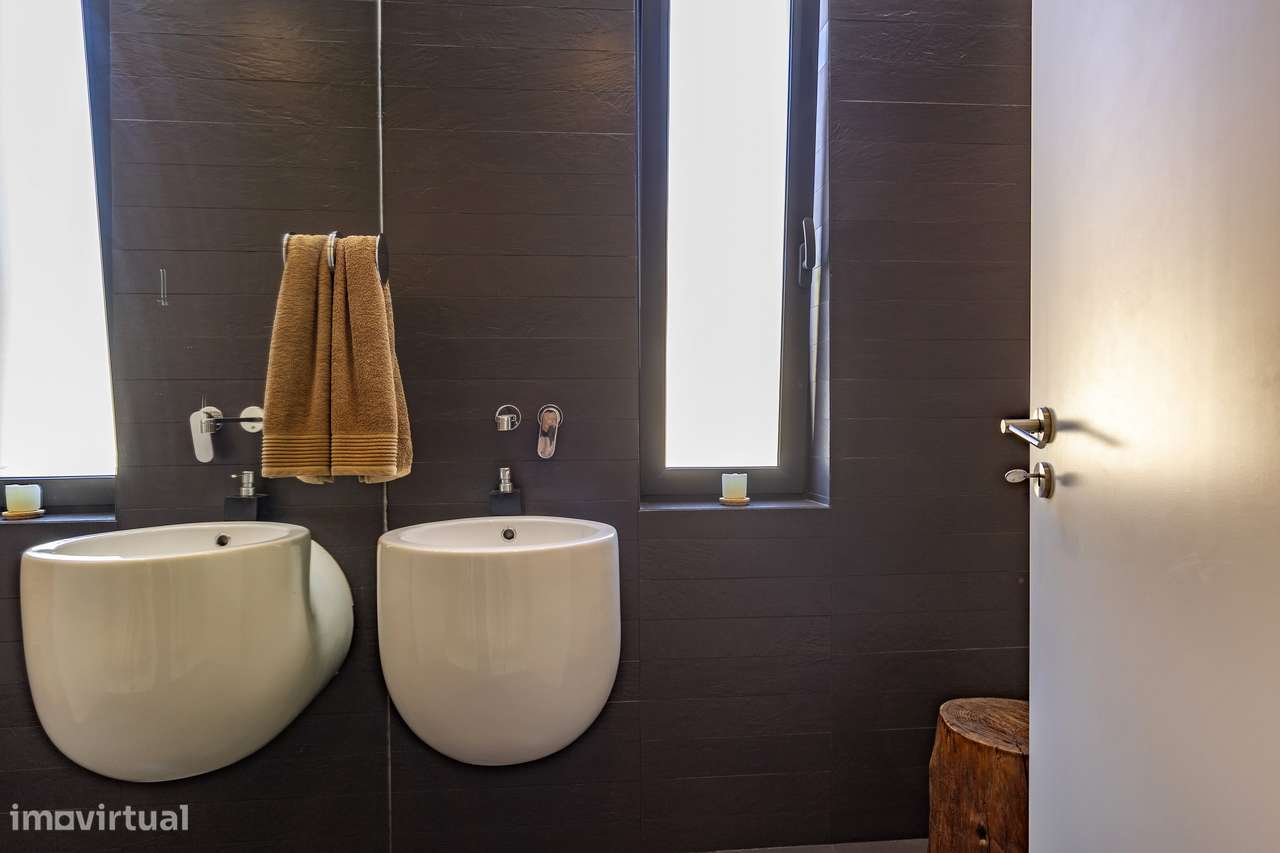 Moradia isolada T6 lote de 1002m2 piscina Sesimbra-39