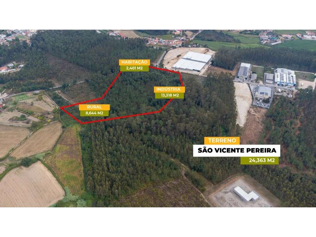 Terreno na Zona Industrial de São João de Arada, Ovar-3