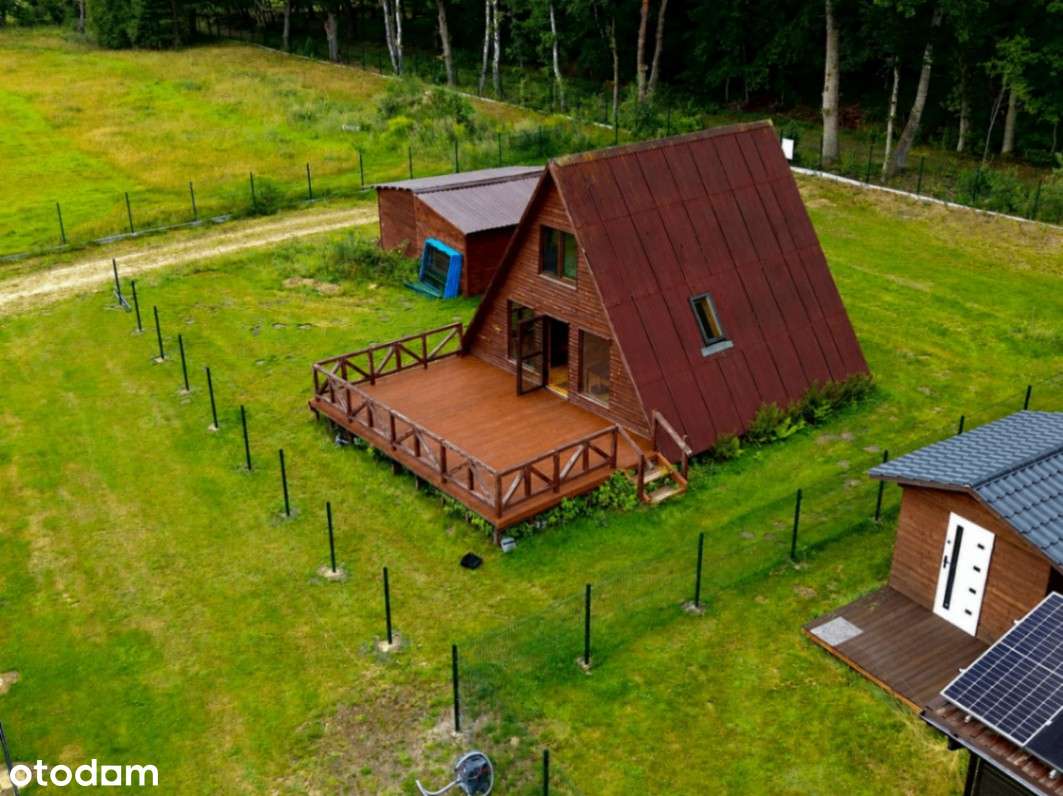 Domek nad jeziorem Łętowskim | 57 m² | Działka 800 m²