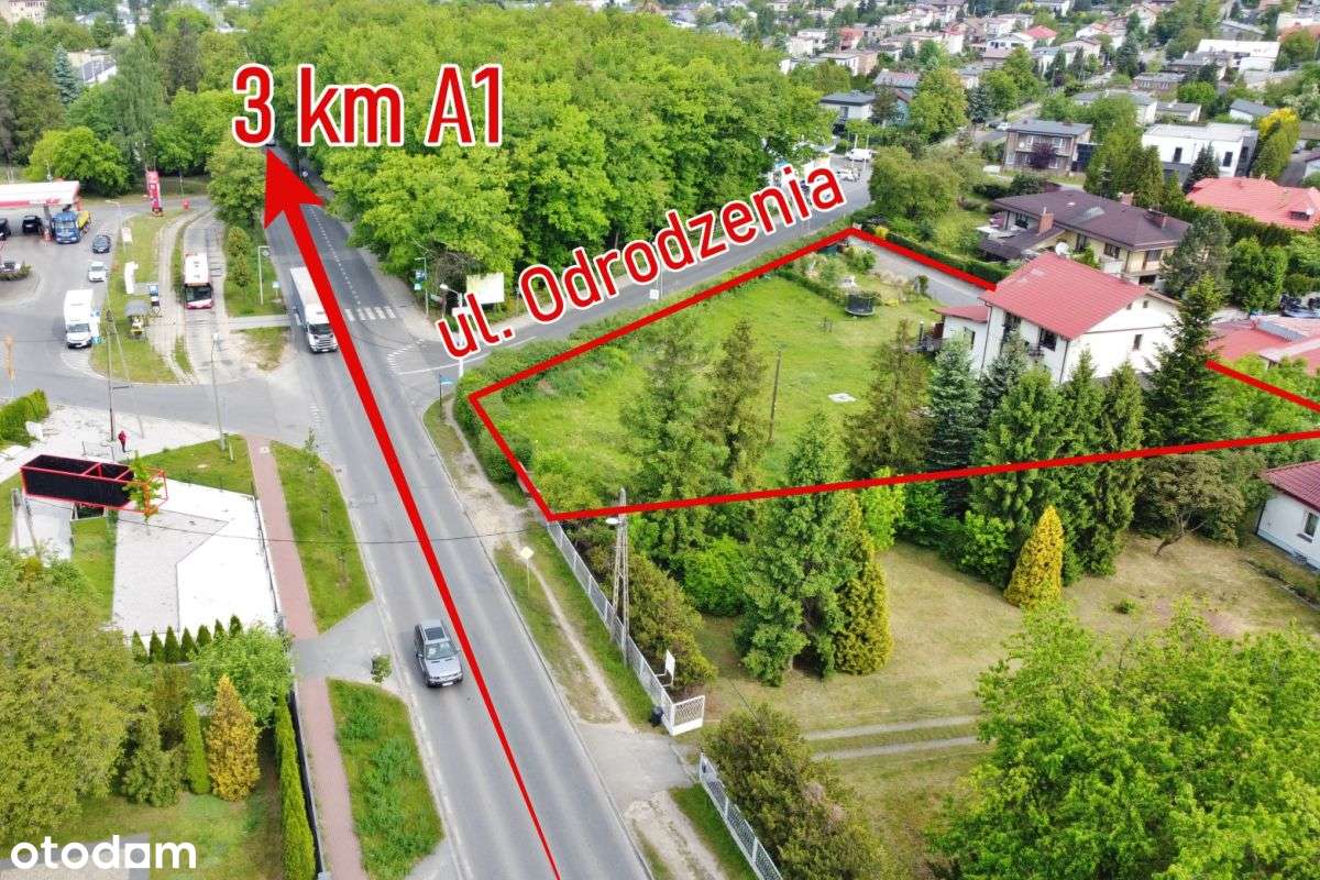 Narożna działka Rocha 3360 m2 + WZ hala 500 m2 - Pełny obrazek: 2/19