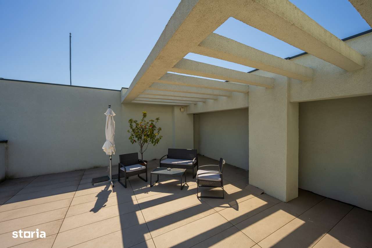 Apartament Penthouse urban cu terasa de 58mp-2 camere COMISION 0%