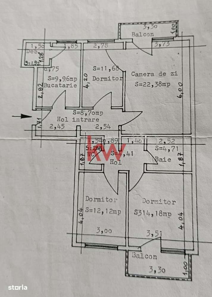 Apartamente 4 camere Cug, 2 bai, 2 balcoane, la strada principala!-7