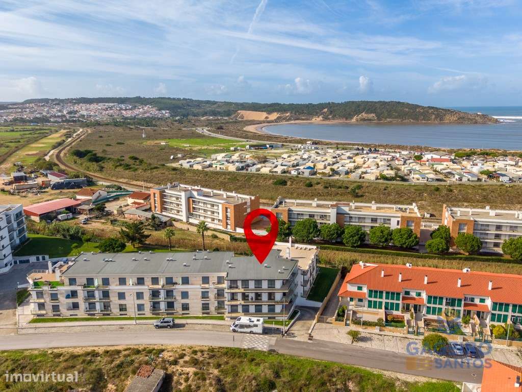 Espaçoso apartamento T3 com terraço privativo - São Martinho do Porto-55