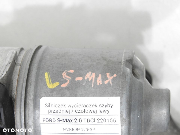 SILNICZEK WYCIERACZKI LEWY FORD S-MAX MK1 - 7