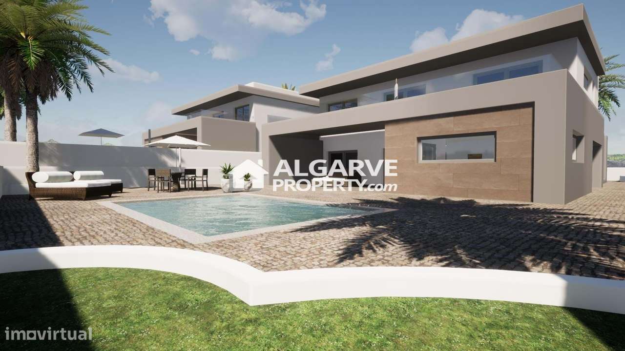 São Brás de Alportel - Terreno com projecto para construção de 2 morad - Grande imagem: 3/12