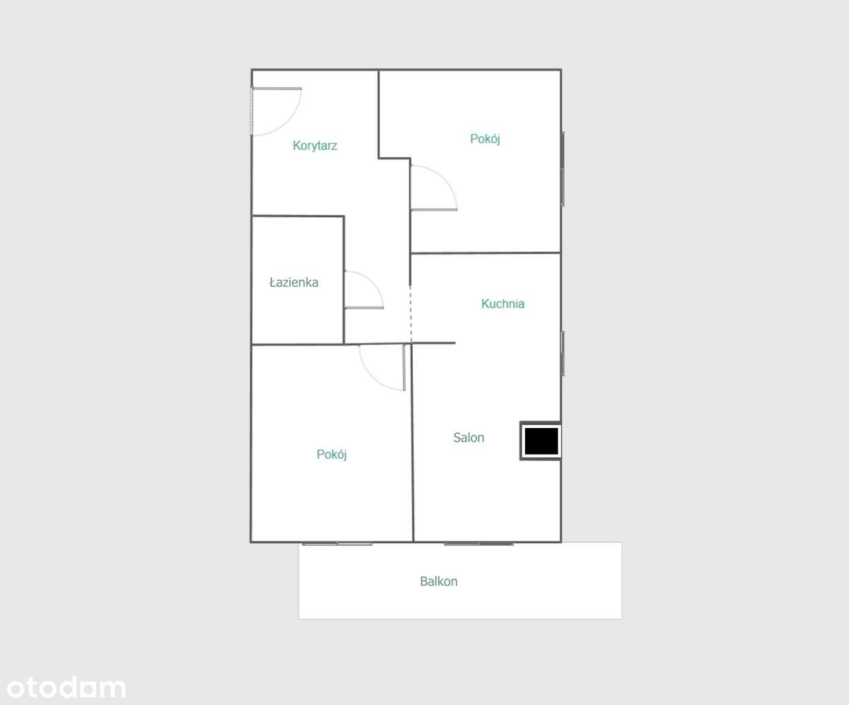 3-pok. mieszkanie z miejscem postojowym i komórką – Naramowicka 219-15