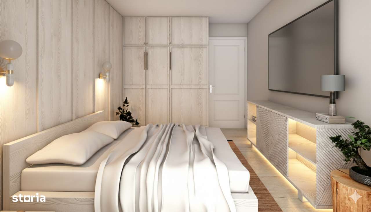 Apartament 2 camere Direct Dezvoltator 50 mp utili + balcon - Finisat-3