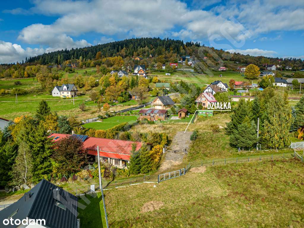Zawoja Przysłop - uzbrojona, widokowa działka - Pełny obrazek: 5/13