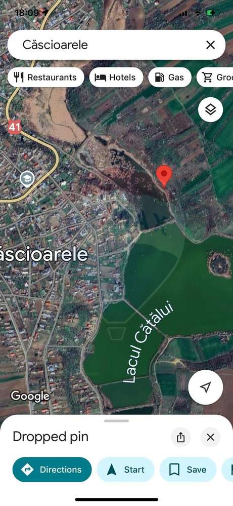 Teren la lac 2 loturi Calarasi, Cascioarele - Imagine principală: 2/4