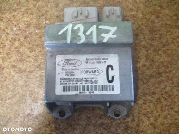 MODUŁ SENSOR AIR BAG FORD TRANSIT MK6 YC1A14B321CD - 1