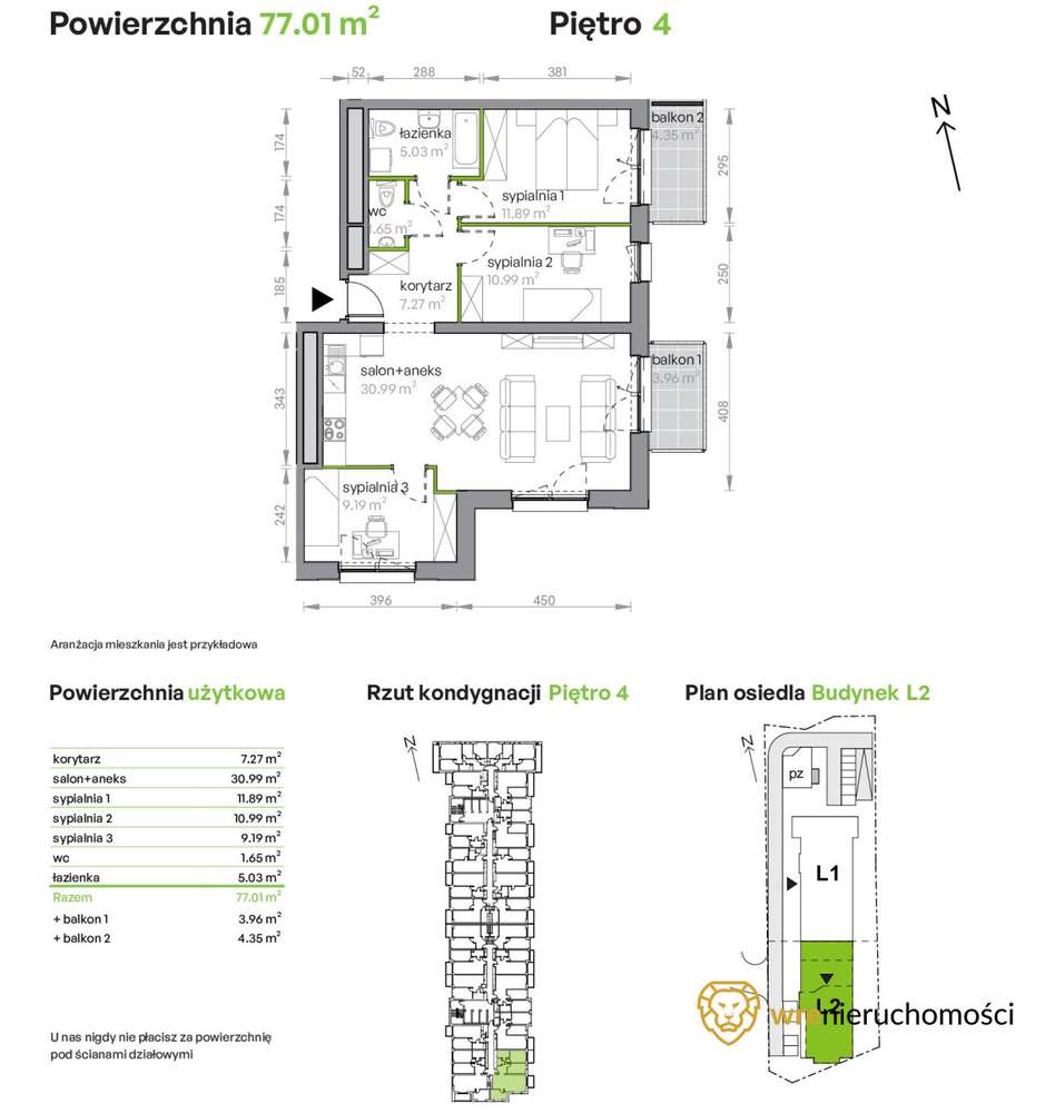 Przy CH Magnolia | ul. Legnicka | 4 pokoje-3