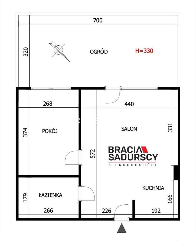 Wyjątkowe mieszkanie – 2-pokojowe z ogródkiem-2