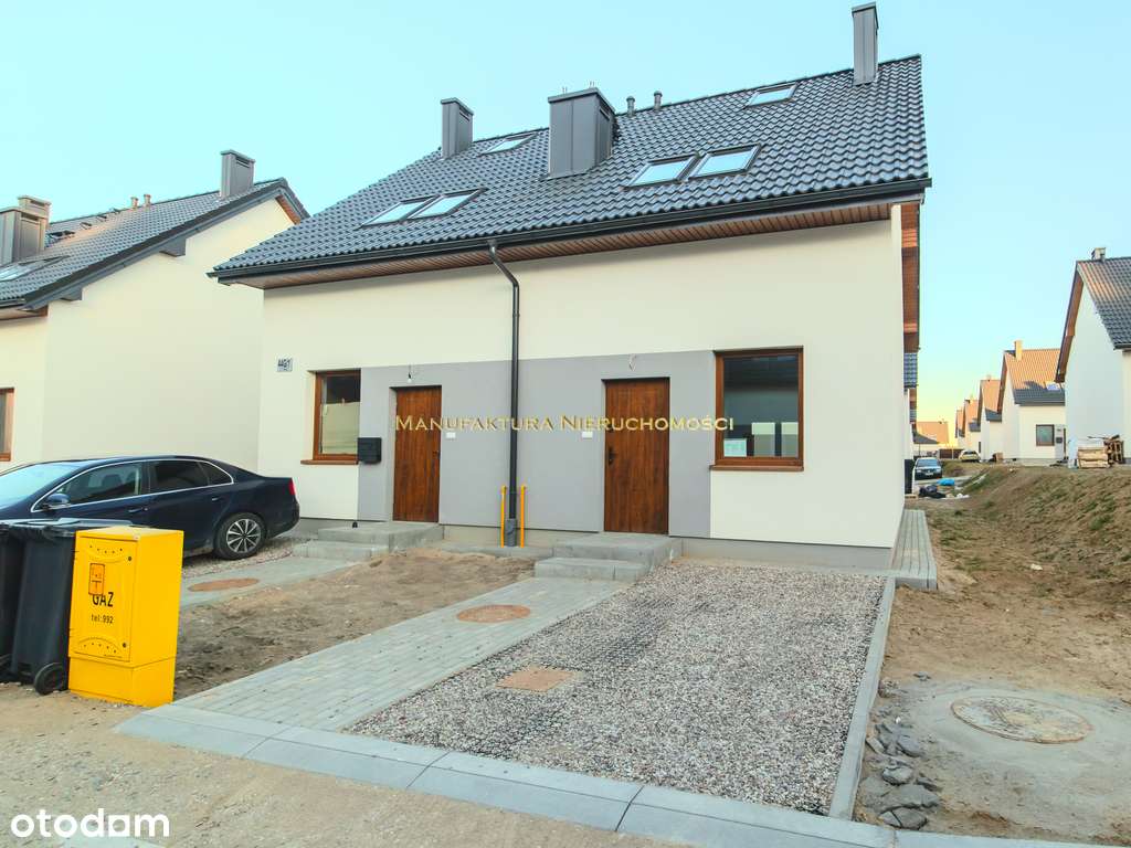 Bliźniak z ogrodem blisko Pruszcza Gdańskiego-1